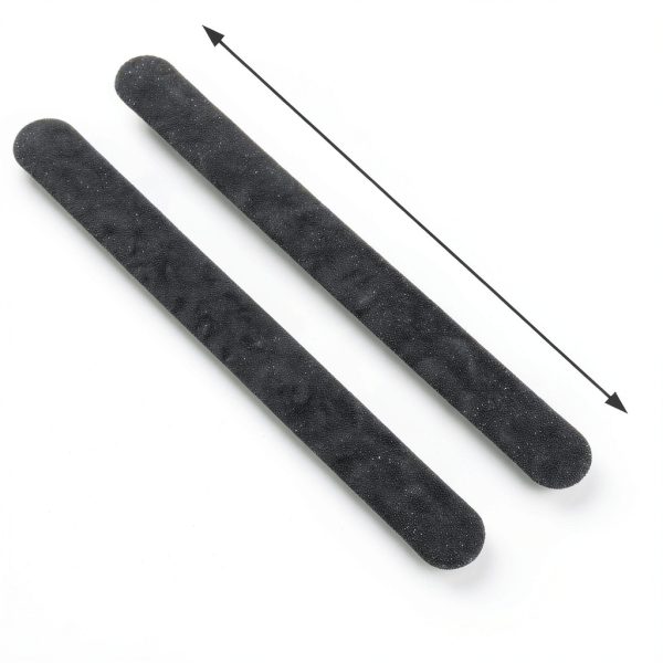 Double Sided Sanding Stick Black 100/180 Grit 17.8cm Manicure Nail File Double Sided Sanding Stick Polishing Stick Sandpaper Stick Wooden Sanding Tools Craft Accessories-4