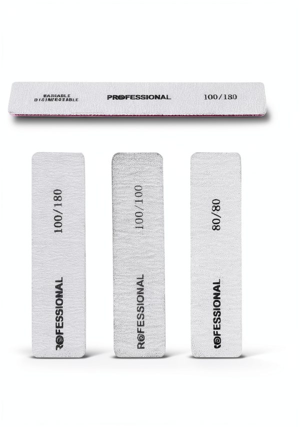 Sanding Sticks HARFINGTON 5pcs Double‑Side 80/100/180 Grit 7x1.1in-1