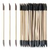 30 PCS Sanding Sticks, Double Matchsticks Sanding Sticks for Tight Spaces Wood, 150/280 Grit Fine Detailing Polishing Sticks Sanding Twigs for Plastic Models Wood Hobby Stuffers, 5.4 x 0.2 Inch-0