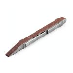 1/4" Sanding Detailer Sanding Stick, 80 Grit Sanding Detailer with Five 80 grit Replacement Belts. Sanding Detailer Measures 1/4" x 6". for Wood Working, Model Building, 3D Printing, Small Sanding-0