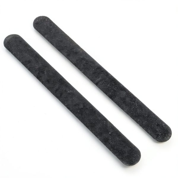 Double Sided Sanding Stick Black 100/180 Grit 17.8cm Manicure Nail File Double Sided Sanding Stick Polishing Stick Sandpaper Stick Wooden Sanding Tools Craft Accessories-1