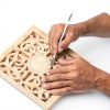 50 PCS Sanding Sticks, Double End Matchstick Sanding Tools, 120/280 Grit for Tight Spaces, 5.4 Inch Crevice Sanding Tool for Plastic Models Wood Crafts-2