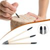 30 Pcs Fine Sanding Sticks for Plastic Models Sanding Sticks Double End Matchsticks for Nails of 120/280 Grit Sandings Twigs Detailing Polishing Stick for Plastic Models Wood Hobby, 5.4 X 0.3 Inch-1