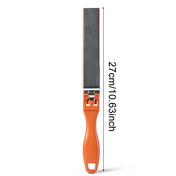 2 Pcs Sanding Sticks 10.6in Polishing Sticks with Handle, Labor Saving Abrasive Sanding Sticks Fret Polishing Kit Model Sanding Sticks for Woodworking Hobby Arts Jewelry Crafts Sanding Bar-1