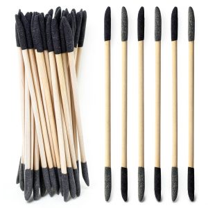 30 Pcs Fine Sanding Sticks for Plastic Models Sanding Sticks Double End Matchsticks for Nails of 120/280 Grit Sandings Twigs Detailing Polishing Stick for Plastic Models Wood Hobby, 5.4 X 0.3 Inch-0